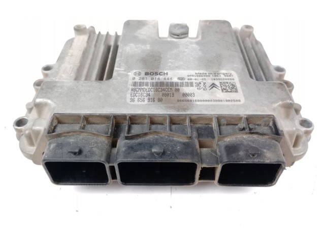 Блок управления двигателя 0281014444, 9665691680 Citroen Nemo