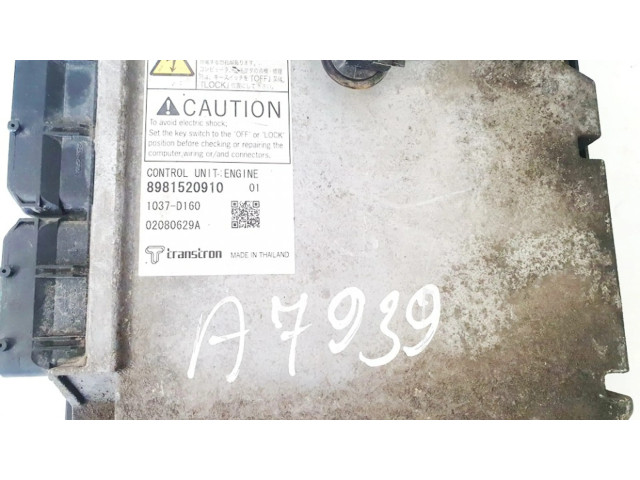 Řídící jednotka 8981520910 Isuzu D-Max 2010