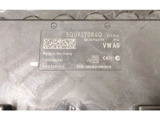 Блок комфорта 5Q0937084Q, 5WK50593C Skoda Octavia Mk3 (5E)