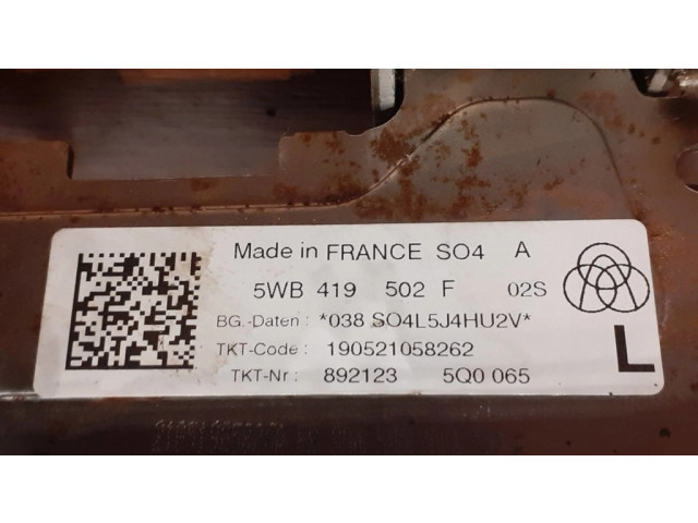 Рулевая рейка 5WB419502F, 5Q1971616A Audi A3 8Y 2020- года