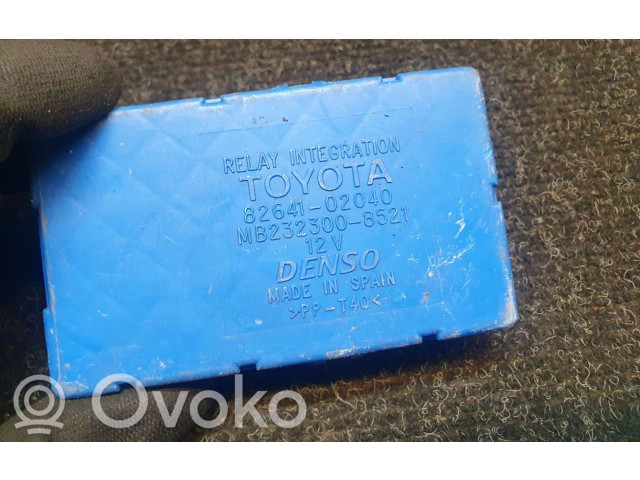 Блок управления 8264102040, MB2323008521   Toyota Corolla Verso E121