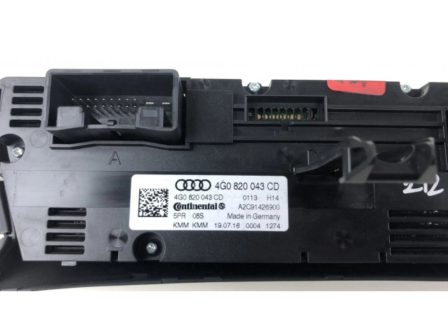 Другие включатели / ручки/ переключатели A2C91426900, 4G0820043CD Audi A7 S7 4G