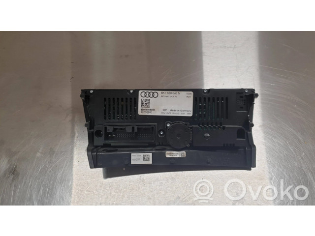 Блок управления климат-контролем 8K1820043N, A2C53428440 Audi A4 S4 B8 8K