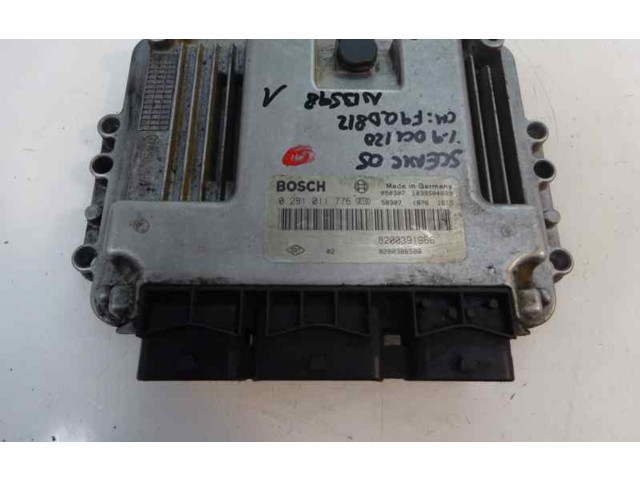 Блок управления двигателя 8200391966 Renault Scenic RX