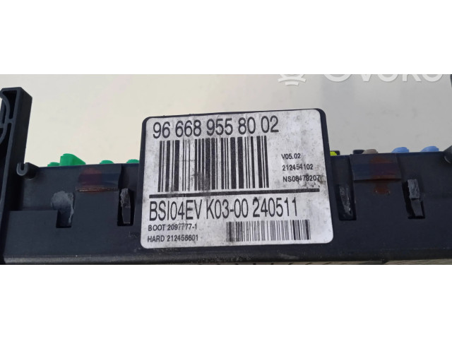   Pojistková skříňka 9666895580   Citroen Berlingo 2014