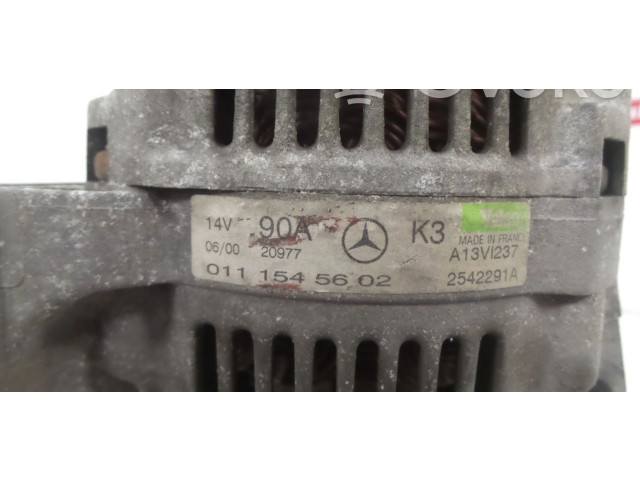 Генератор A0111545602   Mercedes-Benz A W168      