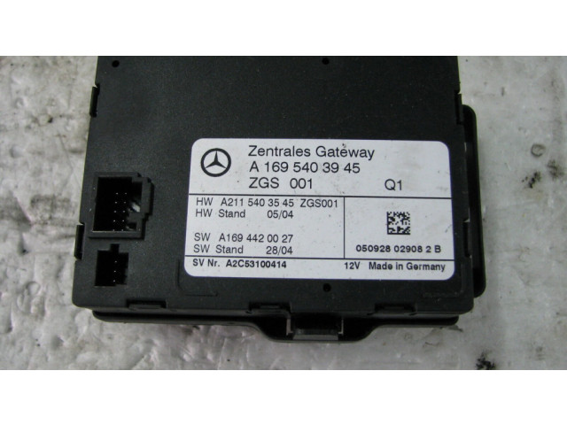 Блок управления A1695403945   Mercedes-Benz A W169