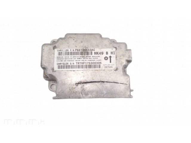 Блок подушек безопасности 68186643AC   Jeep Compass
