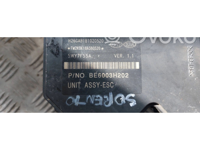 Блок АБС BE6003H202   KIA  Sorento  2010 - 2014 года