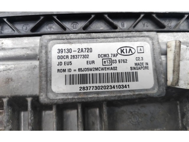 Блок управления двигателя 39130-2A720, 28377302   KIA Ceed