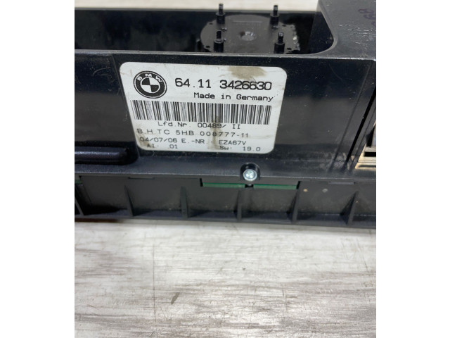 Блок управления климат-контролем 64113443981, 3443981   BMW X3 E83