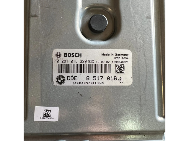 Řídící jednotka 8517016, 0281018320   BMW X5 E70 2012