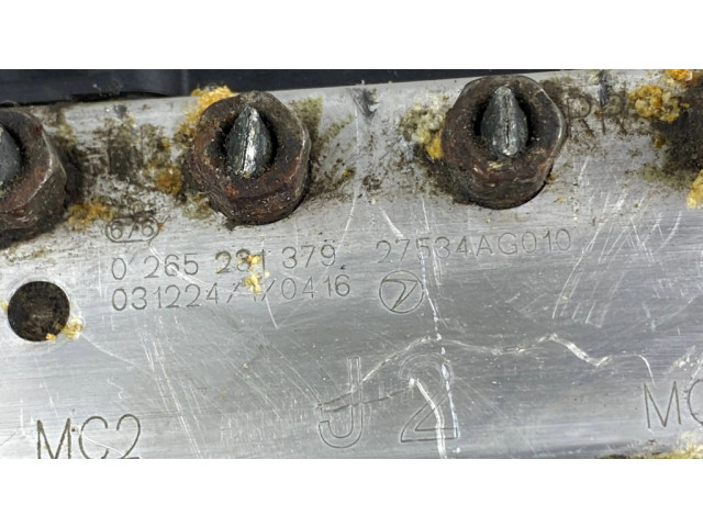 Блок АБС 27534AG010, 0265231379 Subaru Legacy 2004-2006 года