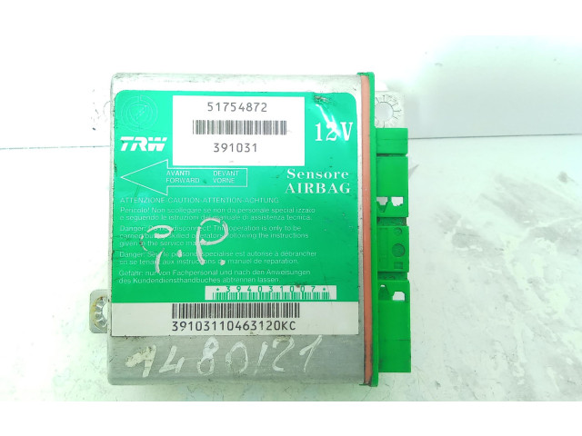 Блок подушек безопасности 51754872, 199A3000 Fiat Grande Punto