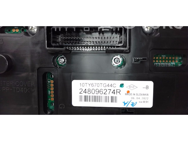 Панель приборов 248096274R Dacia Jogger