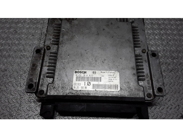 Řídící jednotka 0281010028, 9635156680 Peugeot 806 1997