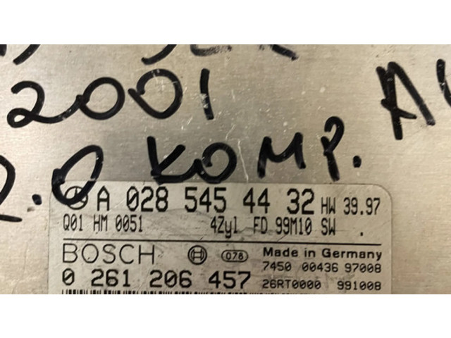 Řídící jednotka A0285454432 Mercedes-Benz CLK A208 C208 2001