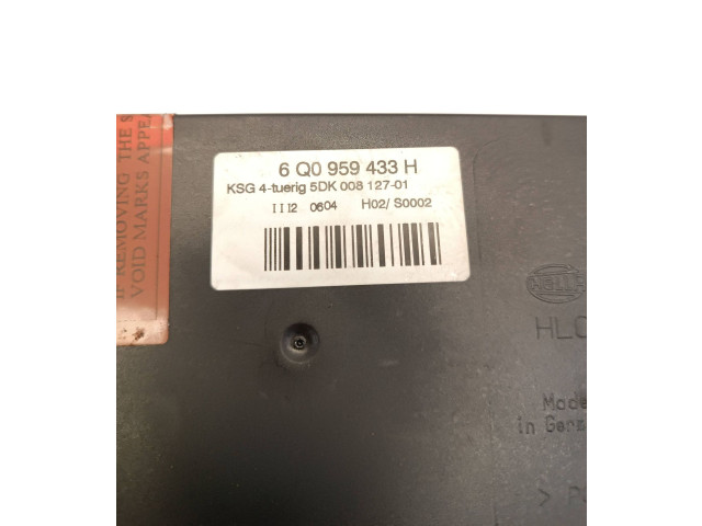 Блок комфорта 6Q0959433H, 5DK008127-01 Skoda Fabia Mk1 (6Y)