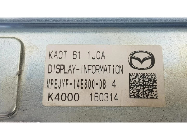Дисплей KA0T611J0A Mazda CX-5