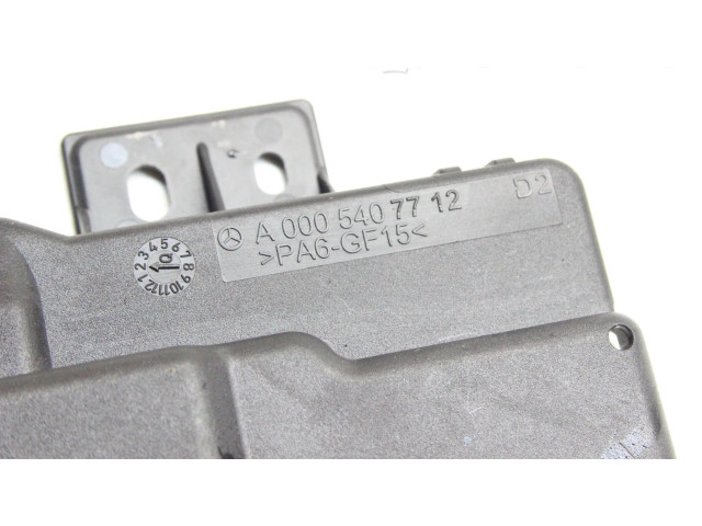 Pojistková skříňka A0005407712 Mercedes-Benz EQC 2022