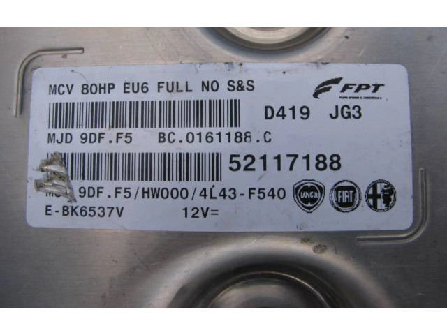 Řídící jednotka 52117188, 52134396 Fiat Fiorino 2020