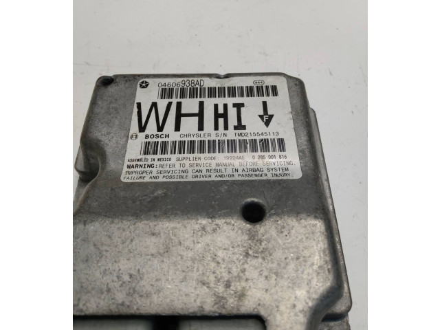 Блок подушек безопасности 04606938AD, 0285001816   Jeep Grand Cherokee (WK)