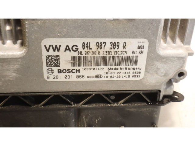 Блок управления двигателем Блок управления 0281031066 Skoda Octavia Mk3 (5E)