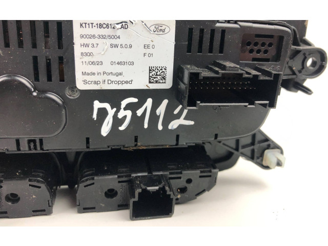 Блок управления климат-контролем KT1T18C612AD, KT1T18C612-AD Ford Transit - Tourneo Connect