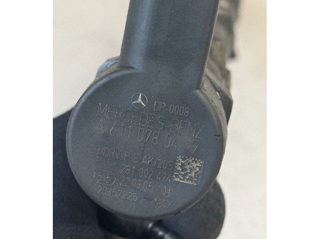 Vstřikovací lišta A6110780449, 20357225 Mercedes-Benz Vito Viano W639 646.982