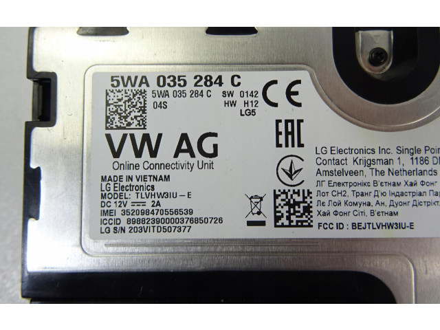 Блок управления Skoda Octavia Mk4