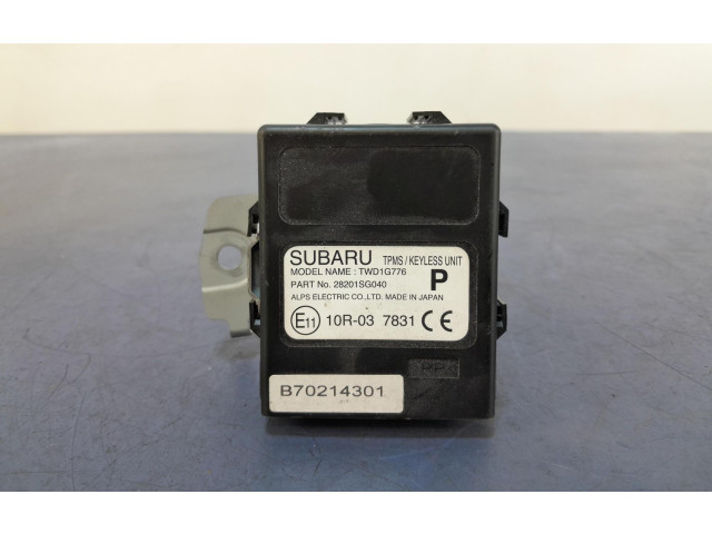 Блок управления 28201sg040, 28201sg040 Subaru Forester SJ