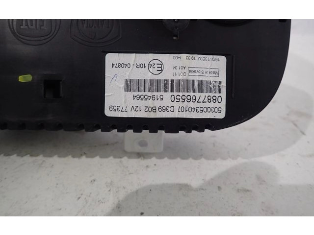 Turbodmychadlo Спидометр (приборный щиток)    Fiat Panda III   169A4000