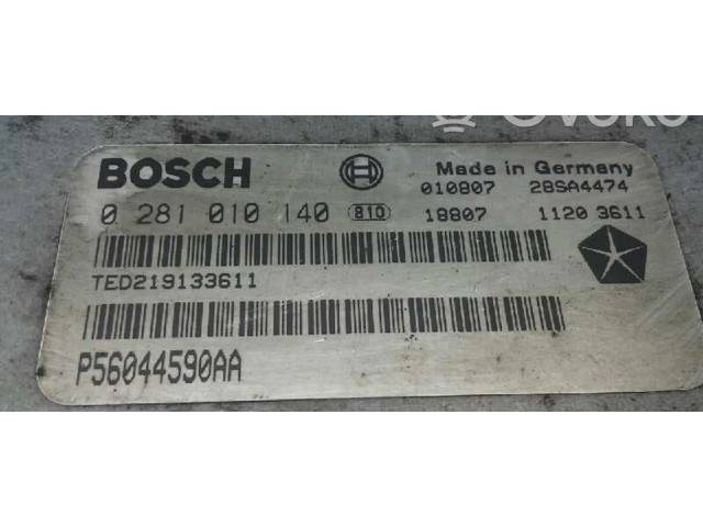 Блок управления двигателя 0281010140, 161   Jeep Grand Cherokee (WJ)
