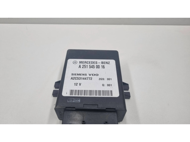 Блок управления A2515450016, 2515450016 Mercedes-Benz R W251
