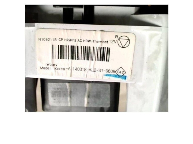 Блок управления климат-контролем 275103362R, 275103362R   Dacia Duster