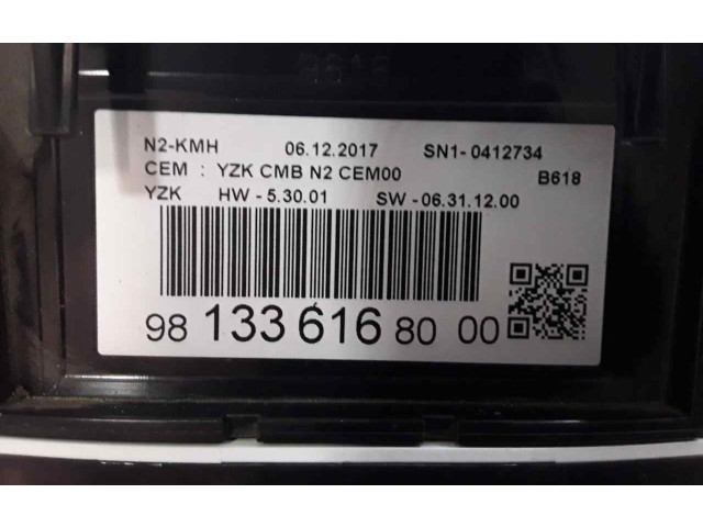 Панель приборов 981336168000   Citroen C3       