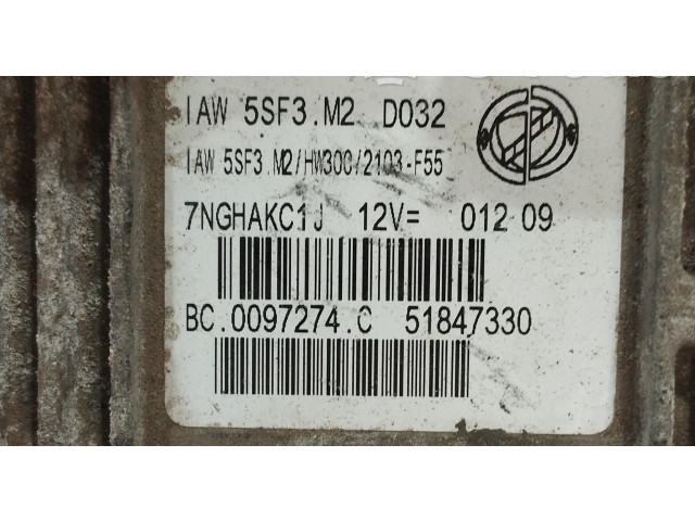 Řídící jednotka IAW5SF3.M2, IAW5SF3.M2 Fiat Punto Evo 2010