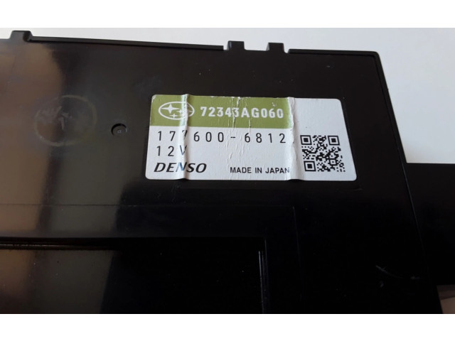 Блок управления климат-контролем 1776006812 Subaru Outback