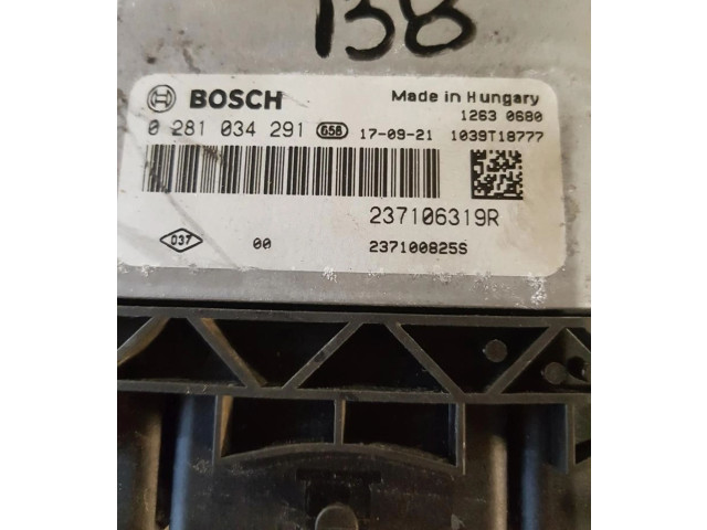 Řídící jednotka 0281034291 Renault Captur 2016