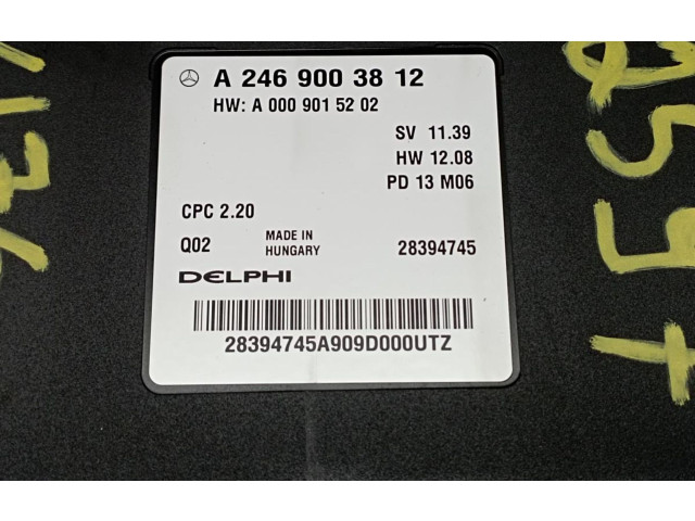 Блок комфорта A2469003812, A0009015202 Mercedes-Benz A W176