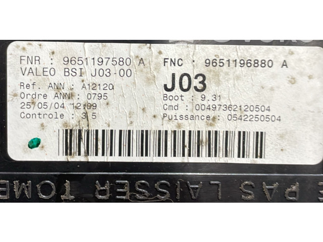 Řídící jednotka 0261208301, 0261208301 Peugeot 307 CC 2003