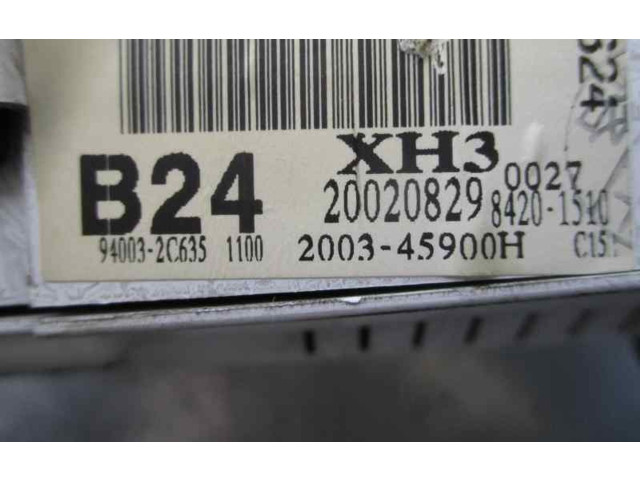 Панель приборов 940032C635, 84201510   Hyundai Coupe       