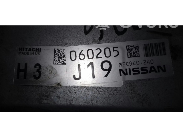 Řídící jednotka MEC940240 Nissan Qashqai 2013