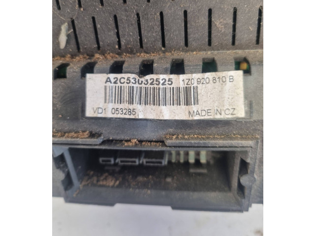 Панель приборов A2C53032525, 053285 Skoda Superb B6 (3T)