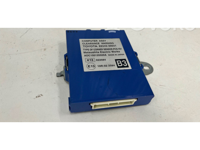 Блок управления парковки 8934030031, 10R022584 Lexus GS 300 350 430 450H