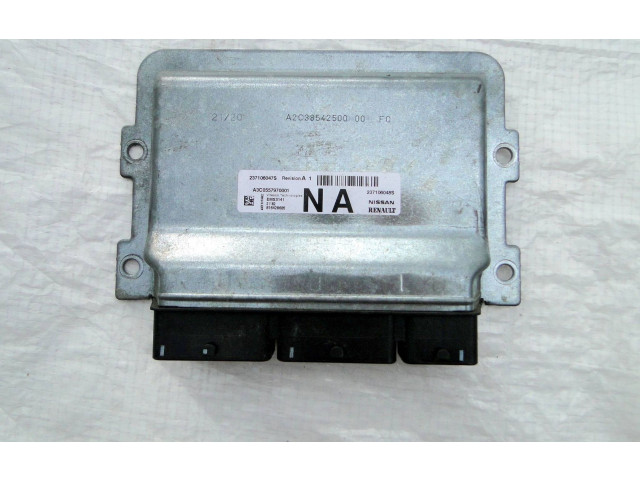 Блок управления двигателя 237106047S, 237106048S Dacia Sandero III