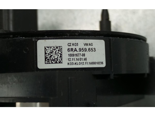 Подрулевой шлейф SRS 6RA959653, 1009167708 Skoda Rapid (NH)