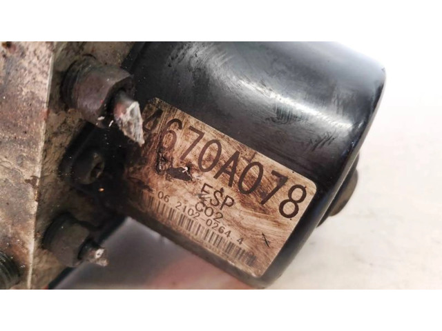 Блок АБС 4670a078, 06.2102-0264.4 Mitsubishi Grandis