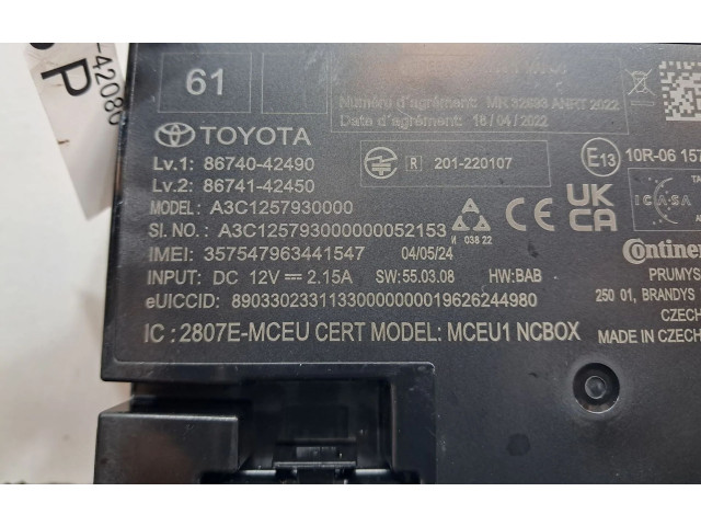 Zpětné zrcátko Toyota RAV 4 (XA50) 2024 8674042490, 86101-42J60