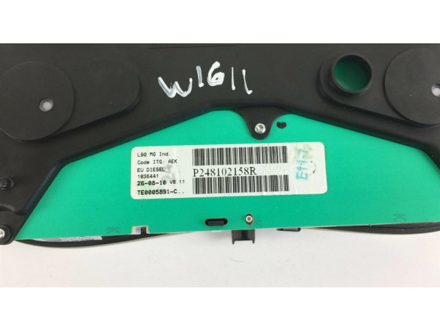 Панель приборов P248102158R, W1611 Dacia Logan II